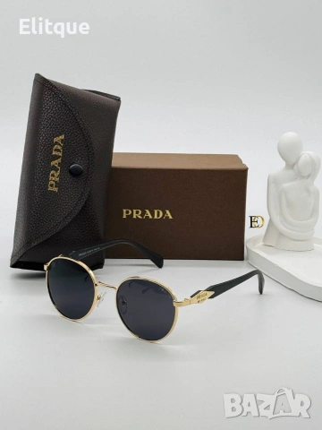 слънчеви очила prada с ув защита,кутия , калъф и кърпичка на марката 