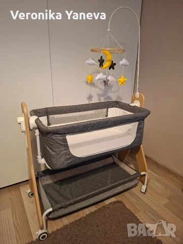 Бебешка кошара с падаща страна Chipolino Heart 2 heart