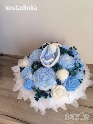 Сапунени букети , снимка 16 - Изкуствени цветя - 51714080