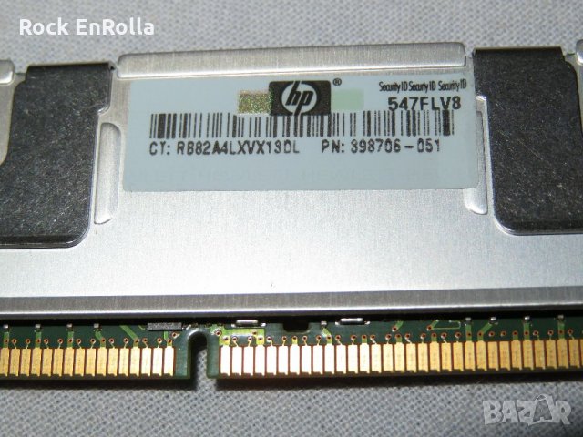 SAMSUNG DDR2 2Rx8-PC2-5300F-555-11-B0 сървърна рам памет, снимка 4 - RAM памет - 35615939