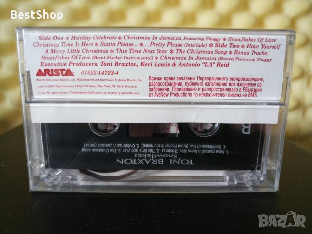 Toni Braxton - Snowflakes, снимка 2 - Аудио касети - 30171824