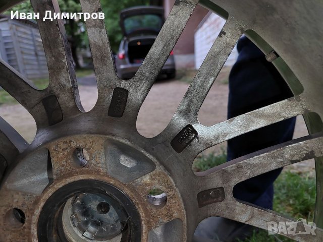 Продавам джанти 18" 5х112 и гуми, снимка 4 - Гуми и джанти - 36780013