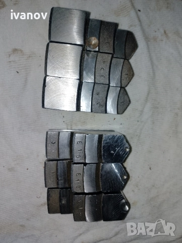 Прави и обратни челюсти за патроник 200 мм. 