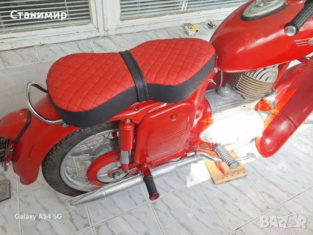 Ява 175 57г- реставрирана с табелка и договор със собственика, снимка 9 - Мотоциклети и мототехника - 49897972