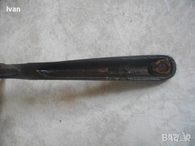 Български Стар Ръчно Кован Сатър 290мм/Стара Овощарска/Лозарска  Ножица 220мм-Ретро/Винтидж, снимка 18 - Други инструменти - 36952374