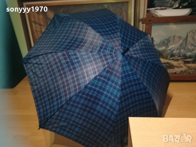 Кариран сгъваем чадър с метален механизъм 2810202023, снимка 5 - Други - 30591110