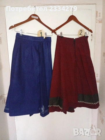 Стари носии от ТРОНСКИЯТ край. Пищимали и бръчник с престилки. , снимка 11 - Антикварни и старинни предмети - 51000435