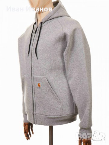 ЯКЕ С КАЧУЛКА CARHARTT WIP CAR-LUX HOODED размер Х, снимка 4 - Якета - 38800757