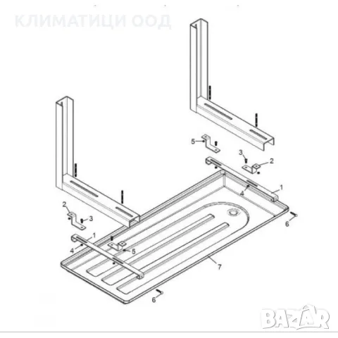 Кондензни тави за климатик, снимка 2 - Климатици - 50284144