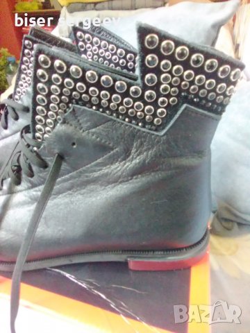 дамски елегантни боти FABIANO, снимка 4 - Дамски боти - 38112534