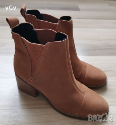 Дамски кожени Боти TOMS Chelsea Esme - 38, снимка 7 - Дамски боти - 34955694