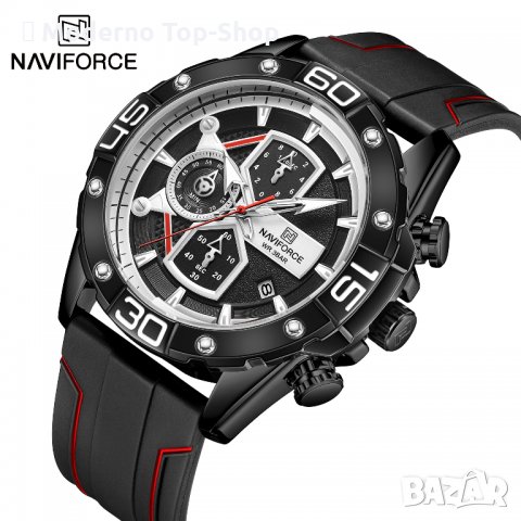 Мъжки часовник Naviforce Хронограф NF 8018T BBR.