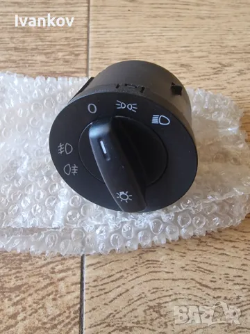 Копче ключ бутон фарове VW Golf5 6 Passat Вб В7 Touran Tiguan Caddy