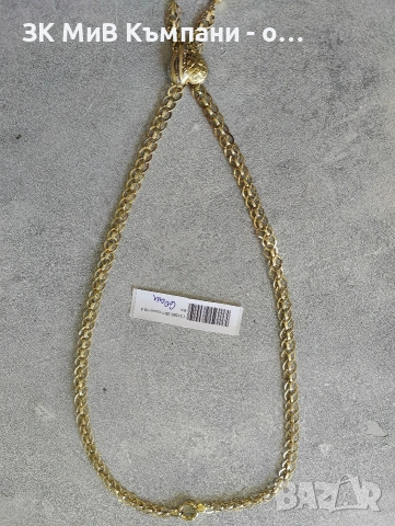 Като ново дамско златно колие 16.48гр 14к-60см , снимка 8 - Колиета, медальони, синджири - 54181037