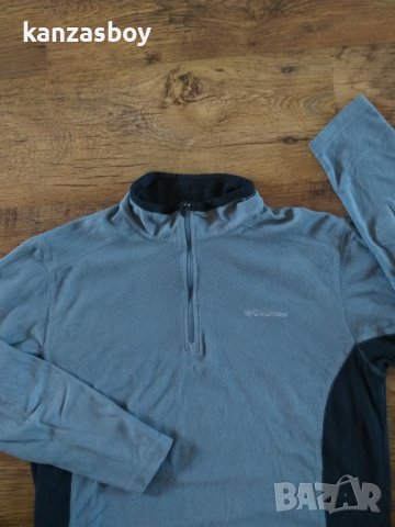 Columbia Men's Hart Mountain II Half Zip - страхотна мъжка блуза УГОЛЕМЕНА, снимка 10 - Спортни дрехи, екипи - 39164342