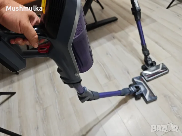 Продавам безжична прахосмукачка Rowenta X-Force Flex 9.60 – Отлична батерия и състояние, снимка 13 - Прахосмукачки - 56235765