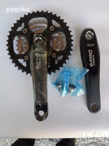 Продавам колела внос от Германия  НОВИ курбели SHIMANO FC-M531-L DEORE OCTALNIK, снимка 2 - Части за велосипеди - 30530914