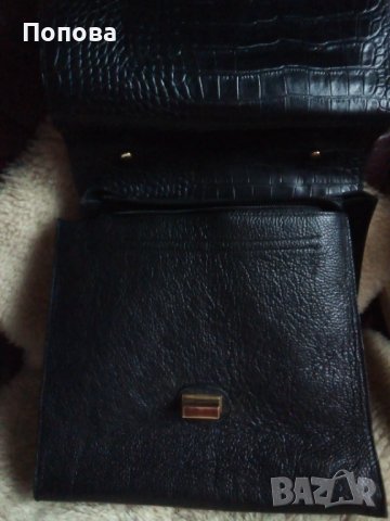 Уникална италианска голяма чанта естествена кожа, снимка 6 - Чанти - 40408713
