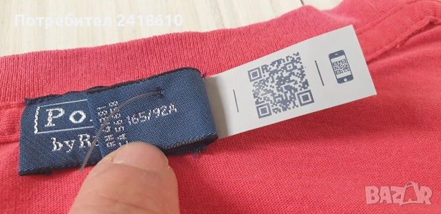 POLO Ralph Lauren Bear  Cotton Size M НОВО! ОРИГИНАЛ! Дамка Тениска!, снимка 5 - Тениски - 53949970