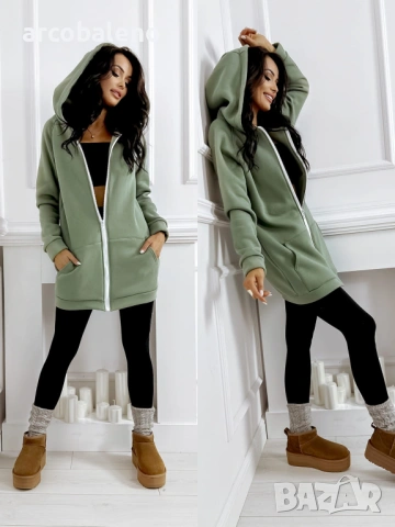 Дамски дълъг суичър Rainy Day, 4цвята , снимка 14 - Суичъри - 48943333