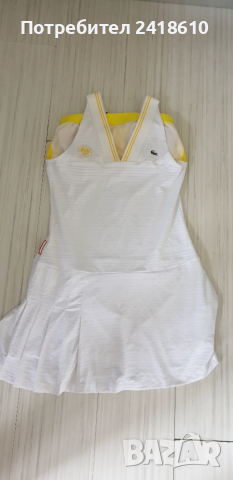 Lacoste X Roland Garros Stretch Ultra Dry Womens Dress Size 40 / M НОВО! ОРИГИНАЛ! Дамска Спортна Ро, снимка 12 - Спортни екипи - 51609870