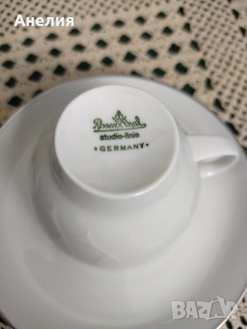 Rosenthal 🌹 бели изящни сетове, снимка 6 - Чаши - 51839973
