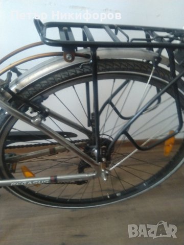 Продавам алуминиев градски велосипед Pegasus solero ,28 цола, снимка 6 - Велосипеди - 40807515