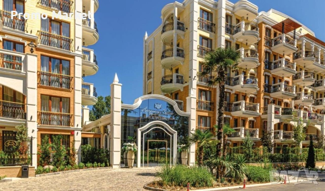 Луксозен едностаен апартамент в Harmony Grand Resort , снимка 3 - Апартаменти - 53922221