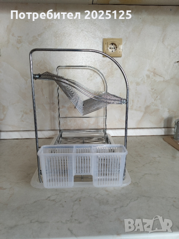Отцедник/Сушилник за чинии, снимка 1