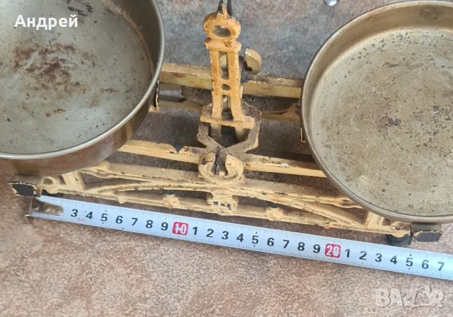 Австрийски Кантар-Везна 2КГ., снимка 7 - Антикварни и старинни предмети - 49922198
