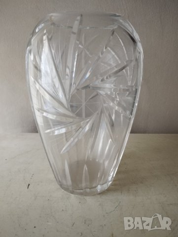 стара кристална ваза
