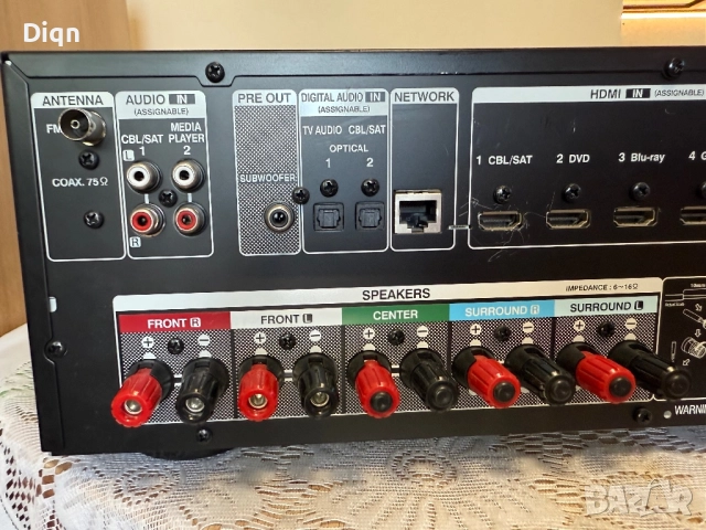 Denon AVR-X1000 , снимка 11 - Ресийвъри, усилватели, смесителни пултове - 51539126