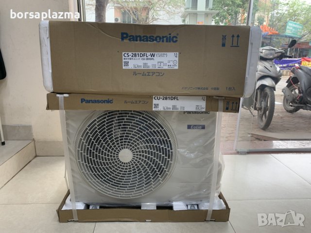 Японски Климатик Panasonic CS-251DFL Eolia, Хиперинвертор, BTU 12000, A+++, Нов 20-28 м², снимка 1