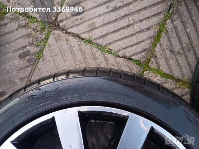 Джанти 17" 4x100 с гуми Tomason 215/45/17, снимка 9 - Гуми и джанти - 52867359