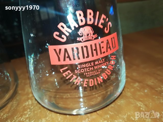 CRABBIES 2БР ЧАШИ ЗА УИСКИ 2911222025, снимка 7 - Колекции - 38844113
