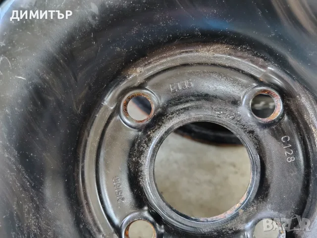 4бр.Железни джанти 15ки за TOYOTA 4x100 4.5j et35 , снимка 4 - Гуми и джанти - 55774979
