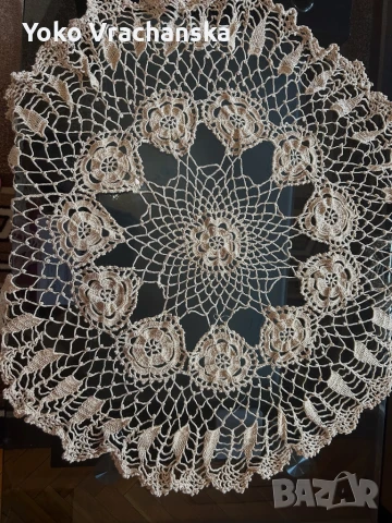 Изящество ръчно плетиво за декорация