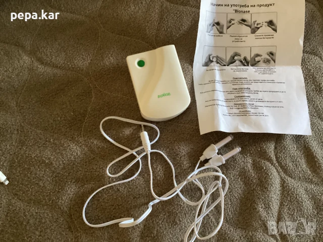 BioNase БиоНасе уникален уред за лазерна терапия и лечение на хрема, алергичен ренинт и синузит, снимка 3 - Друга електроника - 51342944