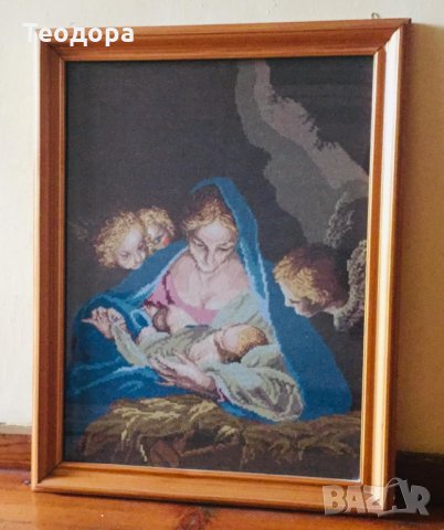 Гоблен "Свята нощ", снимка 1