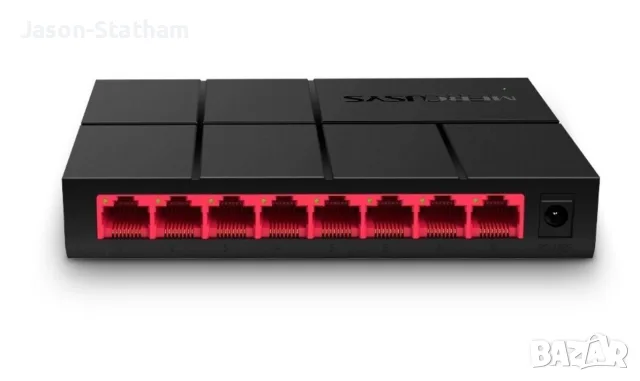 Гигабитов Суич Mercusys MS108G, 8-порта 10/100/1000Mbps, | MS108G, снимка 2 - Суичове - 55842562