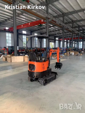 НОВ НАЛИЧЕН мини багер, 1.2т, 2025 г., снимка 4 - Индустриална техника - 52385233