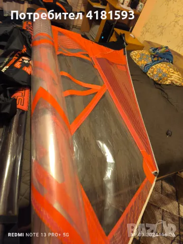 Продавам платно и мачта Galinger 8.4 Aero+, снимка 4 - Водни спортове - 47489780
