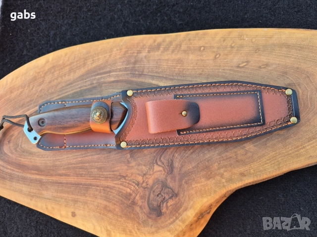 Ловен нож,фултанг с кожена кания LN431, снимка 7 - Ножове - 52931080