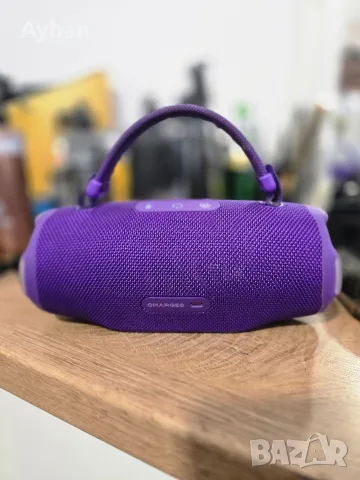 Тонколона JBL Charge 6, 2.0, 45W RMS (30W + 15W), Bluetooth, лилава, IP68 защита, до 28 часа , снимка 3 - Тонколони - 55930202
