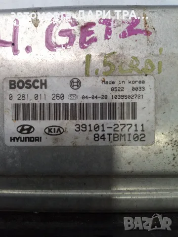 Компютър за Хюндай Гетц 2004г. Дизел, 1.5CRDi, снимка 2 - Части - 49232037
