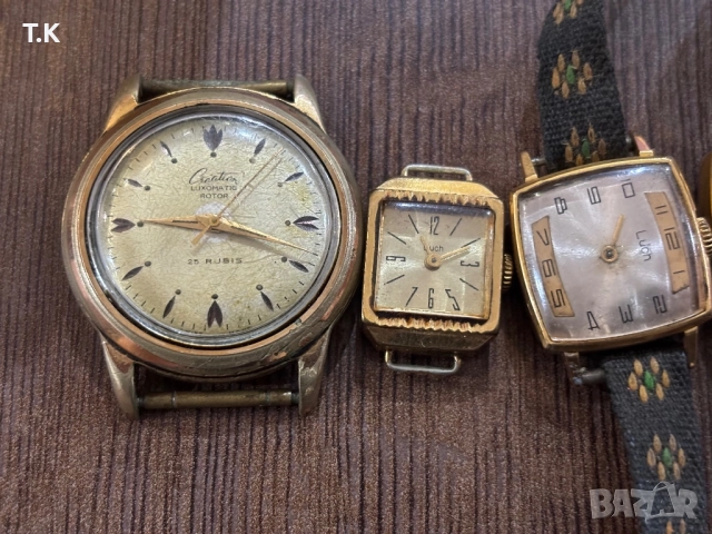 ЛОТ 6  Механични Часовника – Glashütte, Lemania и други, снимка 2 - Антикварни и старинни предмети - 51629567