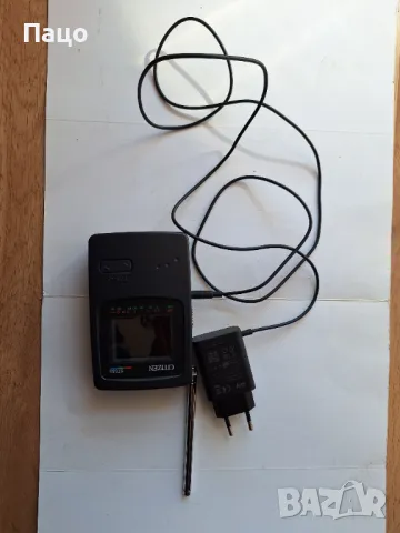 /Vintage/Citizen ST555 Black Pocket Color LCD TV 2.2"/Тестван, снимка 4 - Телевизори - 49558707