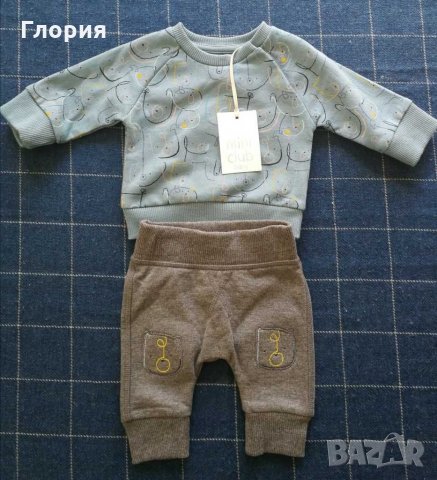 Комплект блуза и панталон за бебе