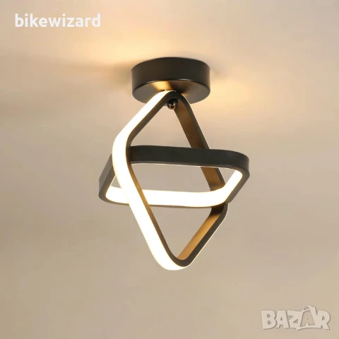 Goeco LED таванно осветление 24W 2700LM 3000K, диаметър 22 см НОВО