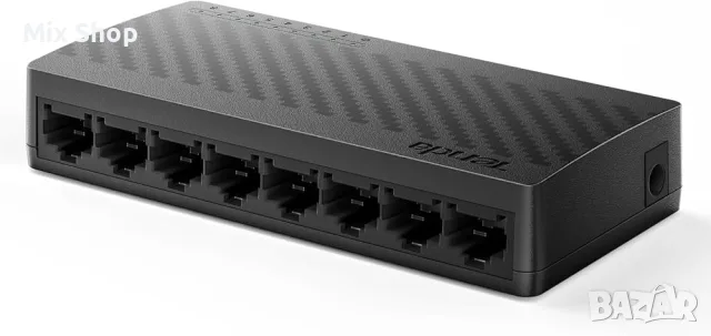Нова Tenda Ethernet комутатор Gigabit 8 порта, 10/100/1000 Mbps, Ethernet хъб, мини, снимка 5 - Друга електроника - 56072908